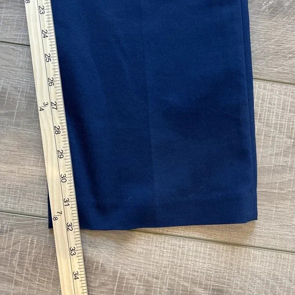 Liverpool Pants Womens 16/32 Navy Blue Bootcut Maille‎ LM5099MT Stretch Office - Picture 6 of 11